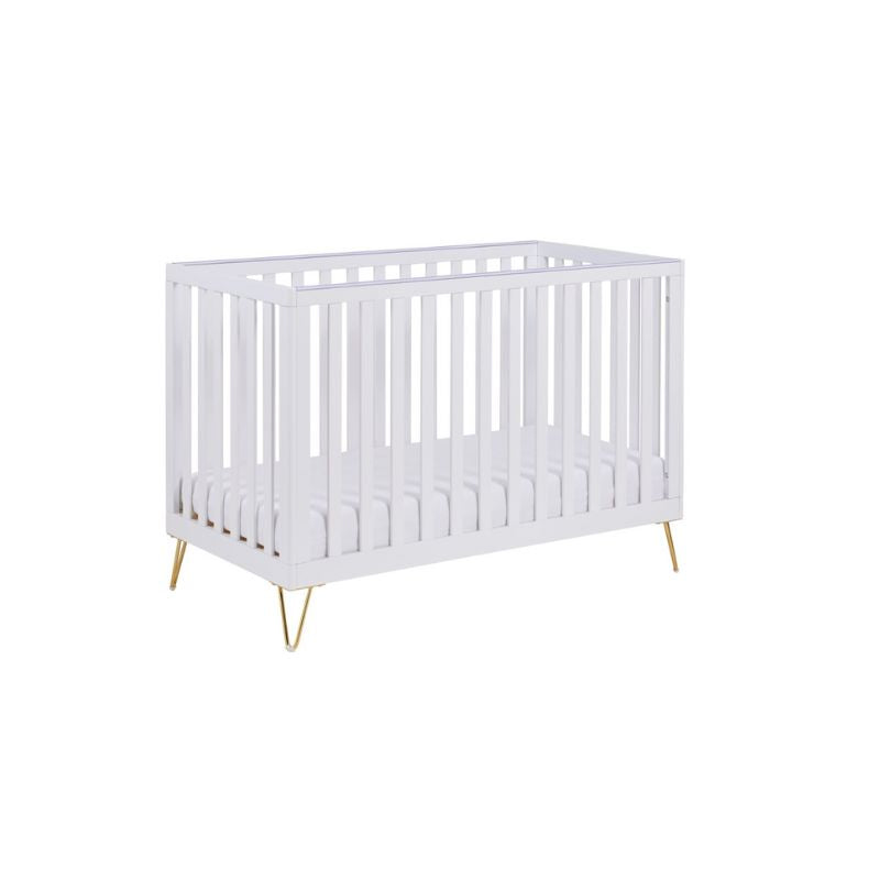 Babymore Kimi Cot Bed – White