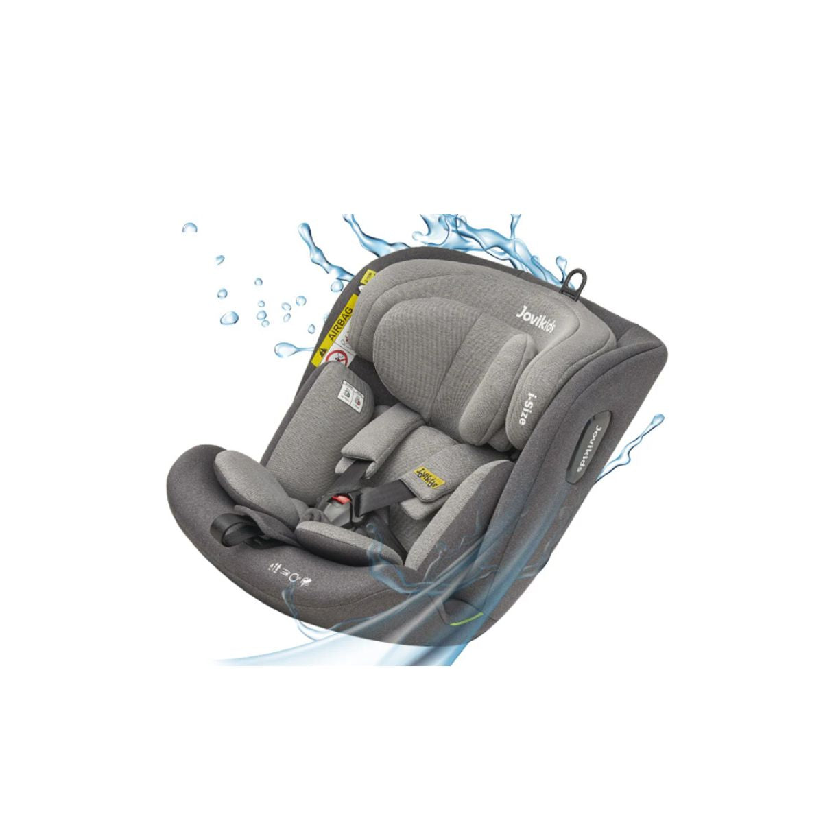 Jovikids Ranger 360° Swivel Convertible i-Size Car Seat 40-150cm – From Birth to 12 Years