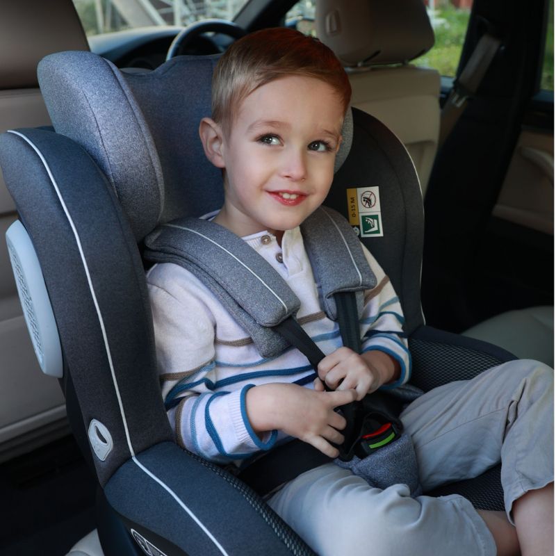 Babymore Kola 360° i-Size Car Seat 40-105cm 0-4 years - Grey