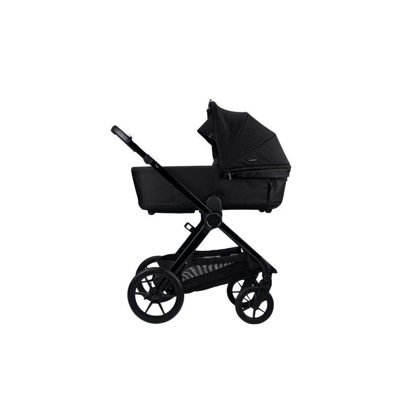 Bababing Raffi MKII - 12 Piece Travel Bundle + Spin Car Seat & ISOFIX base - Gloss Black