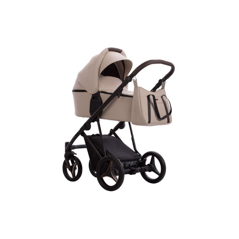 Gray BEBETTO FLAVIO ROYAL PRO 2 in 1 PRAM & PUSHCHAIR - SAND 02
