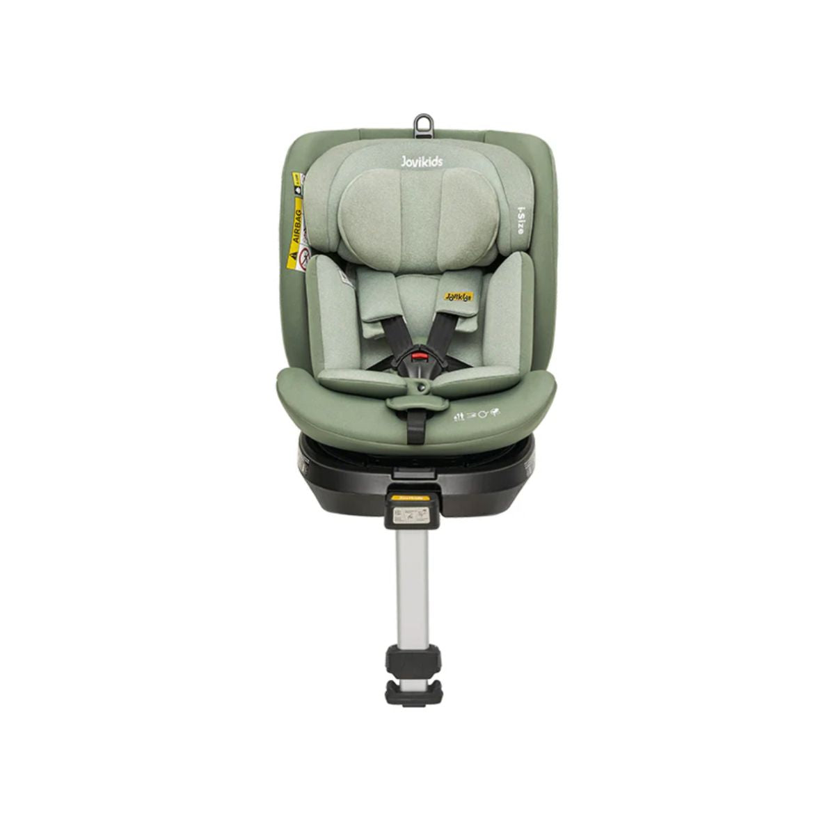 Jovikids Ranger 360° Swivel Convertible i-Size Car Seat 40-150cm – From Birth to 12 Years - Green