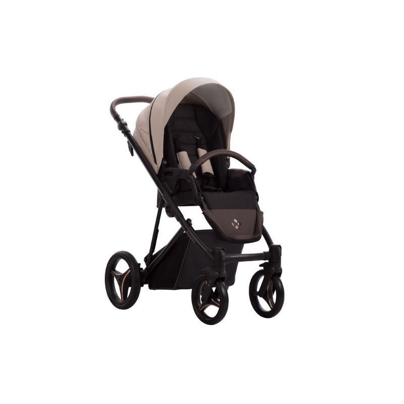 Black BEBETTO FLAVIO ROYAL PRO 2 in 1 PRAM & PUSHCHAIR - SAND 02