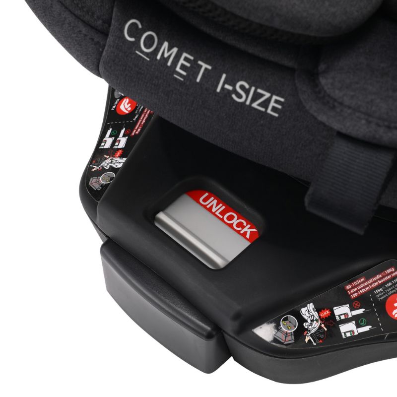 COZY N SAFE COMET I-SIZE 360° ROTATION CAR SEAT - GRAPHITE