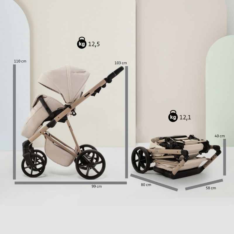 Mee-go Milano Natura 2 in 1 - Vanilla