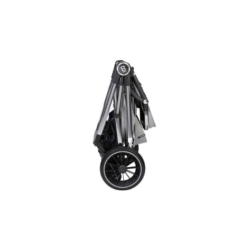 Dark Slate Gray BABYMORE CHIA 2 IN 1 PRAM & PUSHCHAIR – PEARL GREY