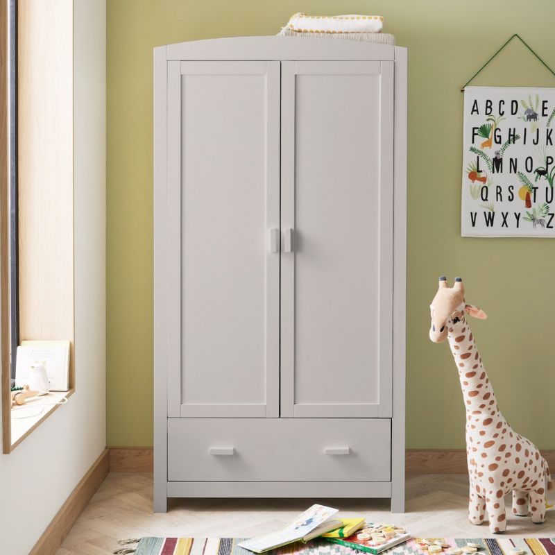 Babymore Stella 3 Piece Nursery Furniture Set – Grey