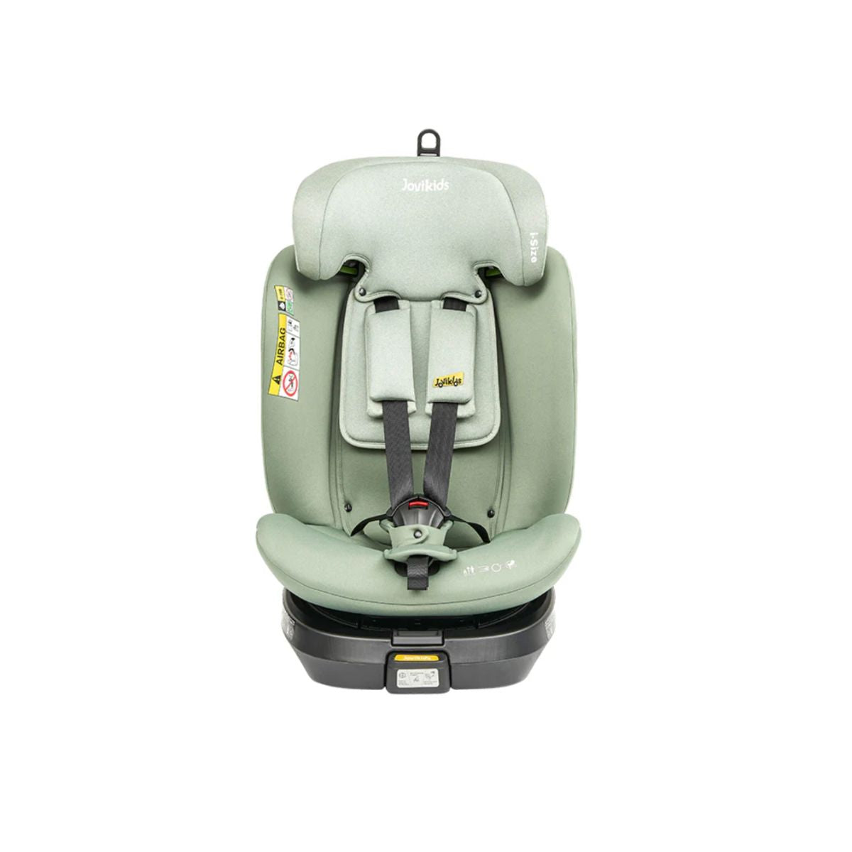 Jovikids Ranger 360° Swivel Convertible i-Size Car Seat 40-150cm – From Birth to 12 Years - Green