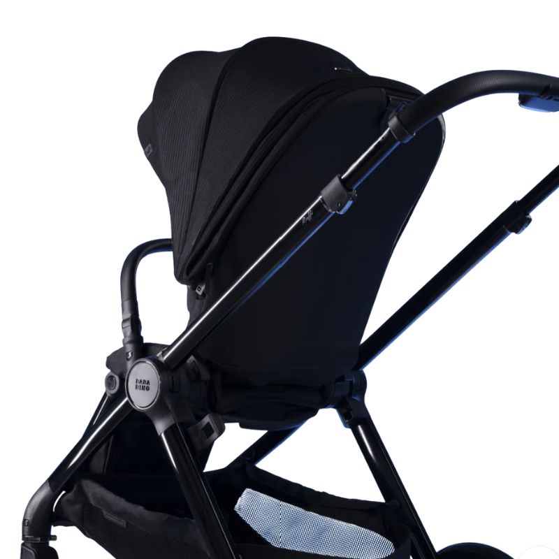Bababing Raffi MKII - 16 Piece Travel Bundle + Spin Car Seat & ISOFIX base - Gloss Black