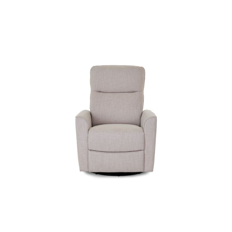 Dark Gray OBABY SAVANNAH SWIVEL GLIDER RECLINER CHAIR - OATMEAL