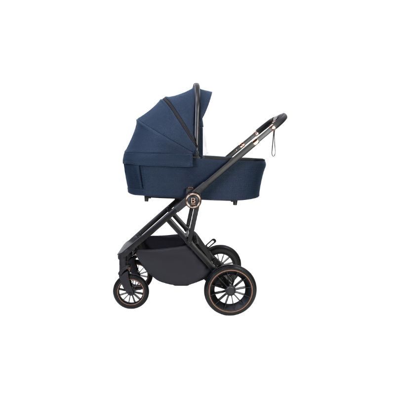 Dark Slate Gray BABYMORE CHIA TRAVEL SYSTEM COCO WITH BASE - MIDNIGHT BLUE