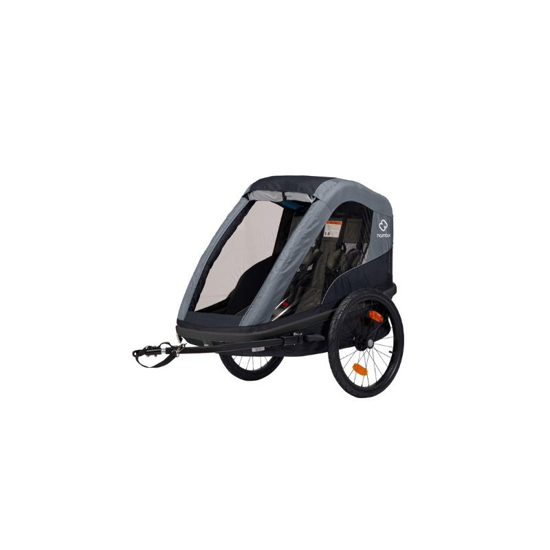 HAMAX AVENIDA TWIN CHILD BIKE TRAILER - BLUE