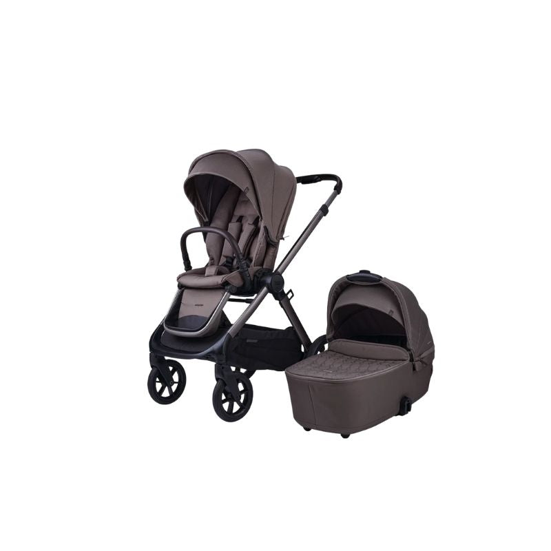 Bababing Raffi MKII - 12 Piece Travel Bundle + Spin Car Seat & ISOFIX base - Minky