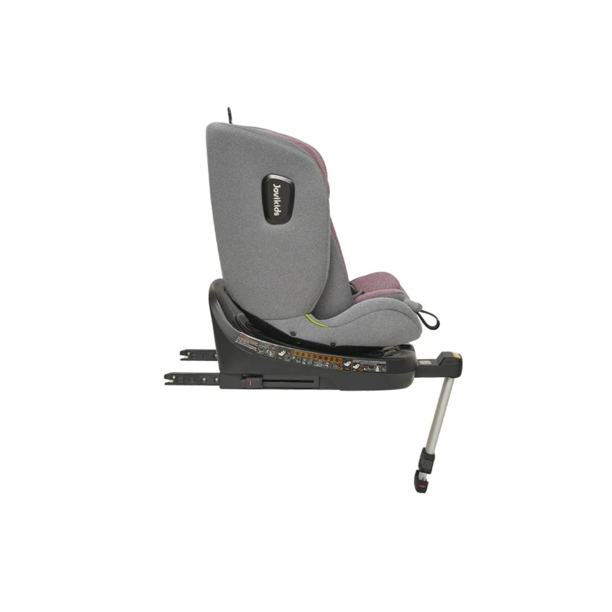 Jovikids Ranger 360° Swivel Convertible i-Size Car Seat 40-150cm – From Birth to 12 Years - Pink