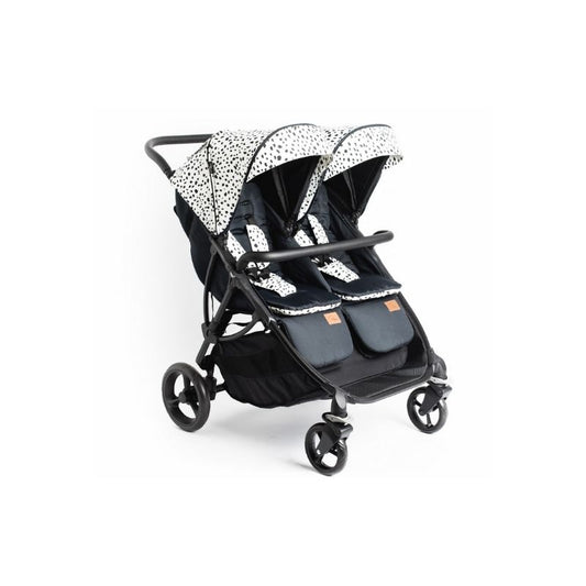 Roma Pram Gemini Double Stroller - Dalmatian
