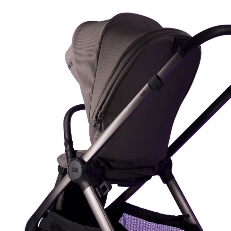Bababing Raffi MKII - 12 Piece Travel Bundle + Spin Car Seat & ISOFIX base - Minky