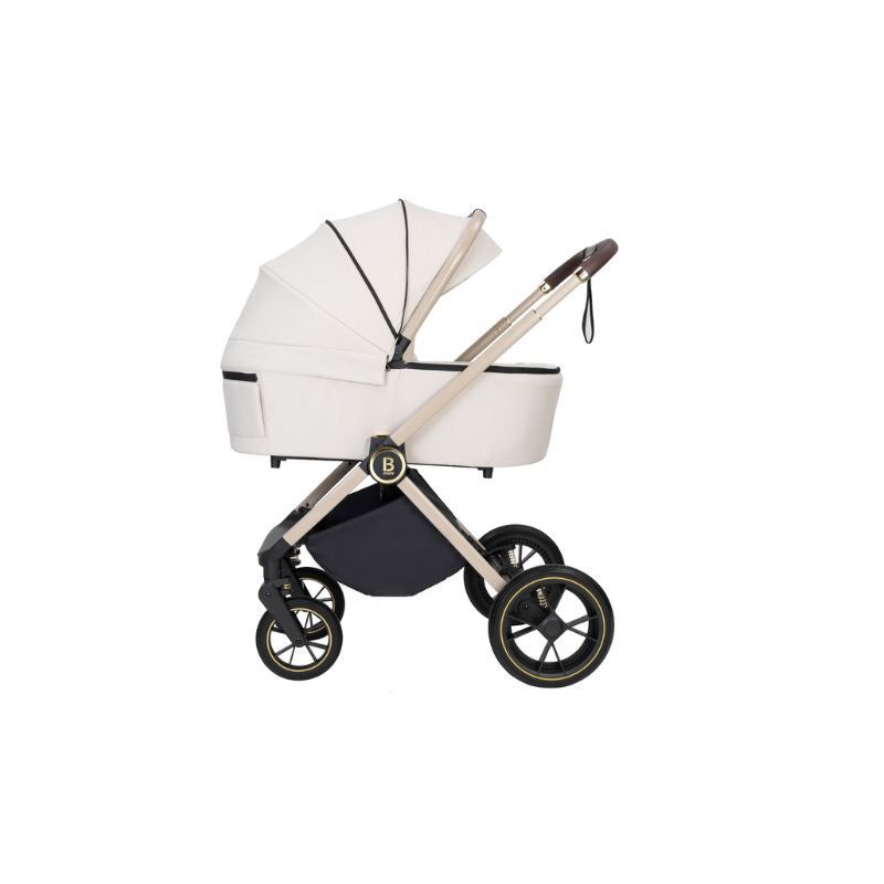 BABYMORE KAI TRAVEL SYSTEM PECAN WITH BASE - SANDSTONE