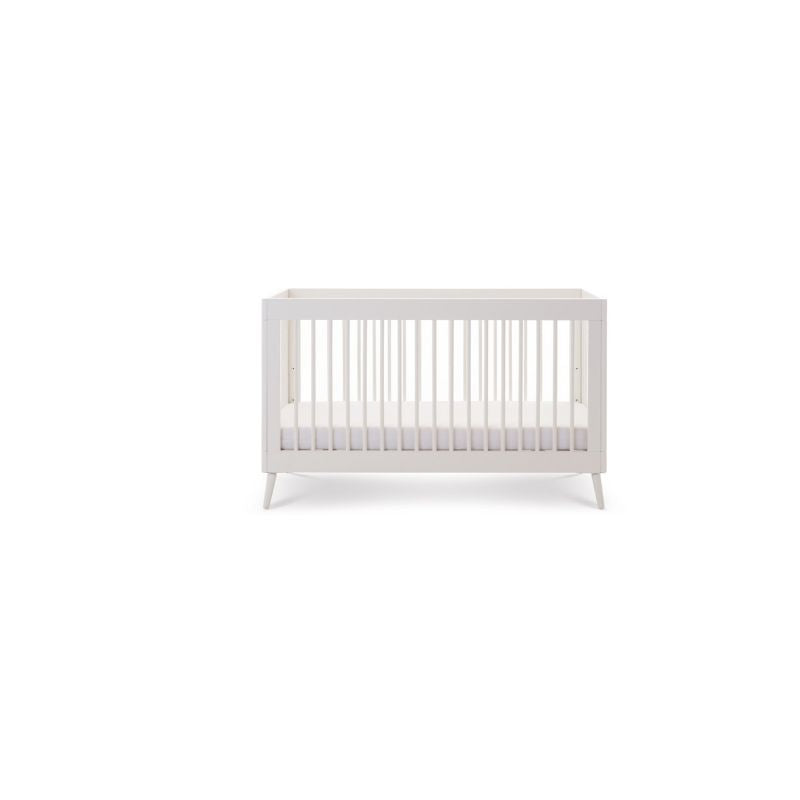Light Gray OBABY MAYA COT BED - NORDIC WHITE
