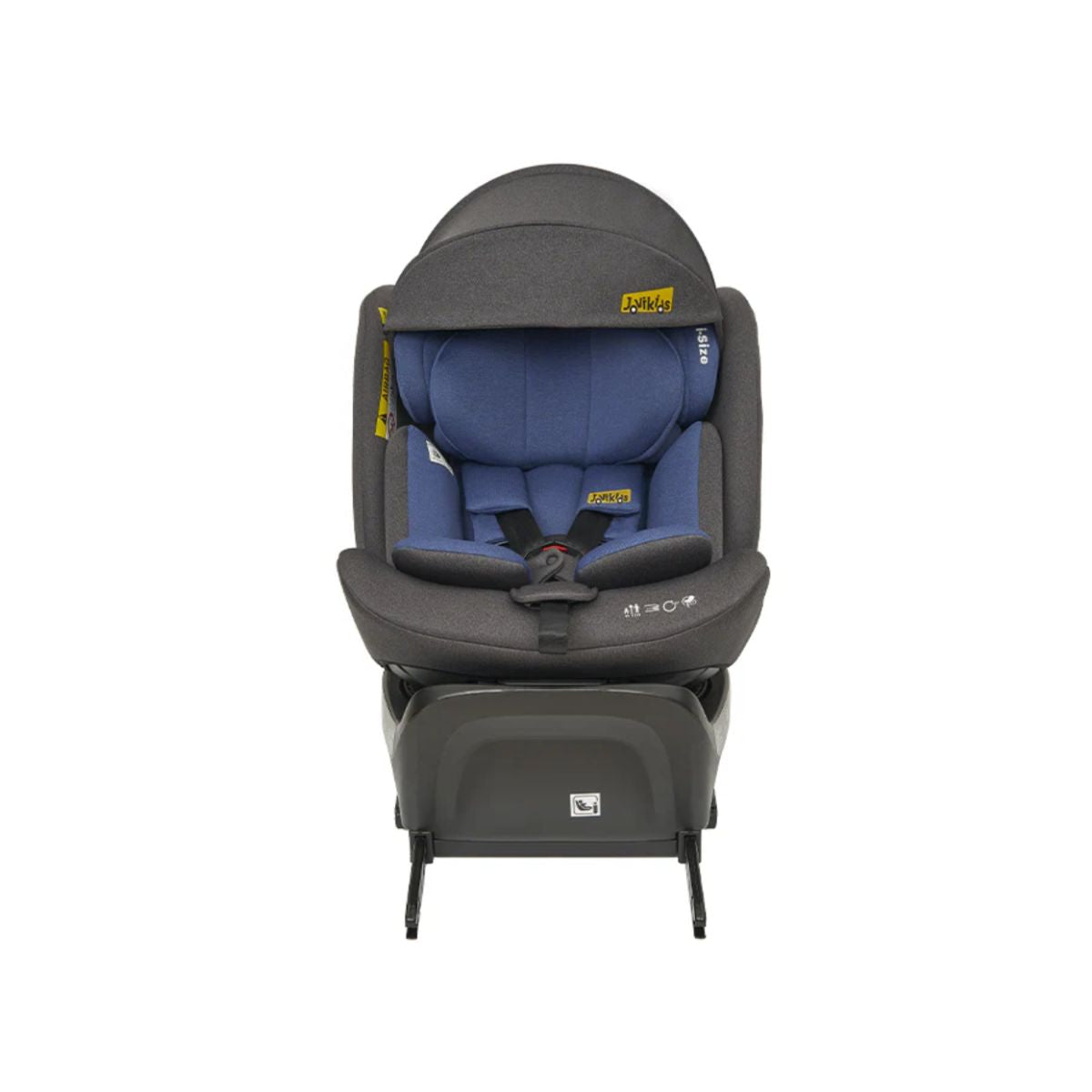 Jovikids Ranger 360° Swivel Convertible i-Size Car Seat 40-150cm – From Birth to 12 Years - Blue