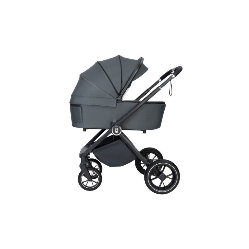 BABYMORE KAI TRAVEL SYSTEM PECAN WITH BASE - FOREST GREY