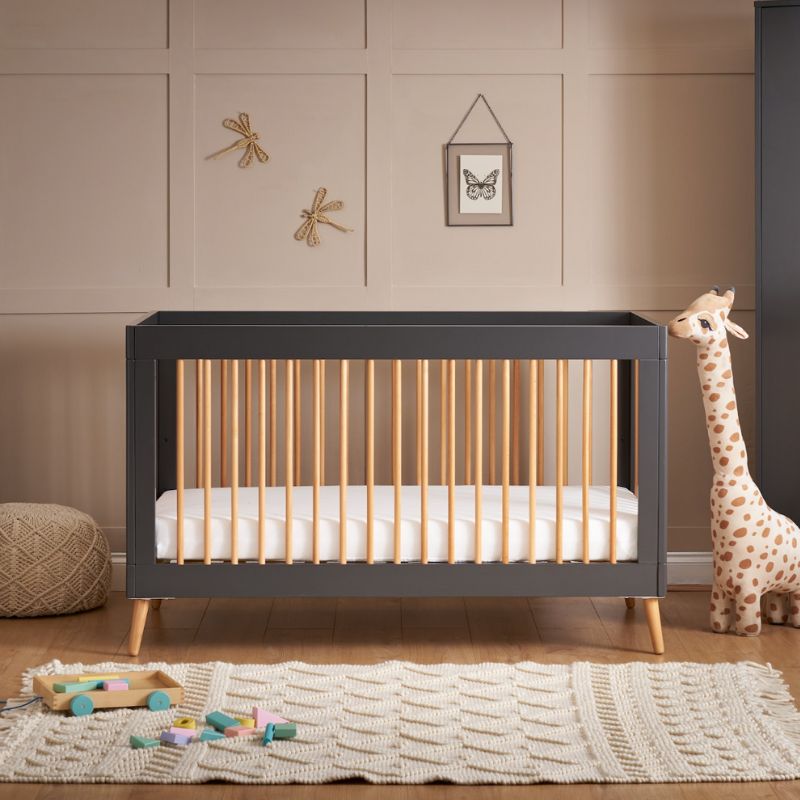 Rosy Brown OBABY MAYA 3 PIECE ROOM SET - SLATE + NATURAL