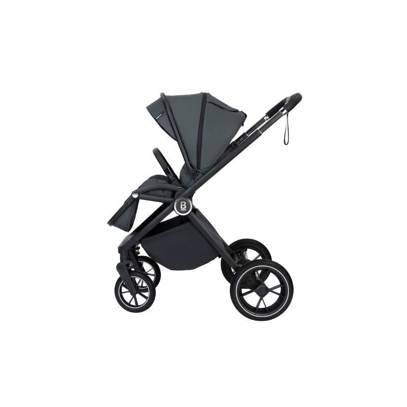 BABYMORE KAI TRAVEL SYSTEM PECAN WITH BASE - FOREST GREY