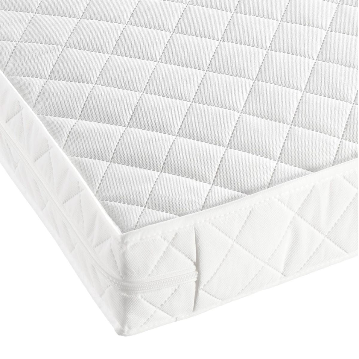 Babymore Pocket Sprung Cot Mattress – 120 x 60 cm - White