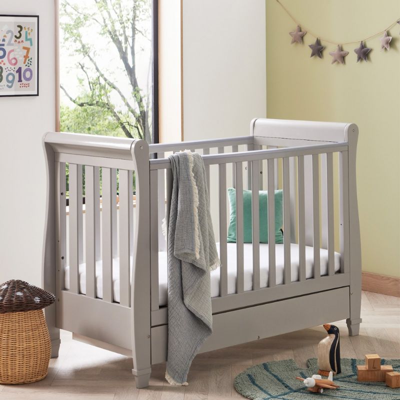 Babymore Eva 3 Piece Nursery Furniture Set – Grey