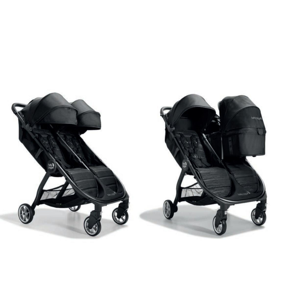 Baby Jogger City Tour 2 Double - Pitch Black