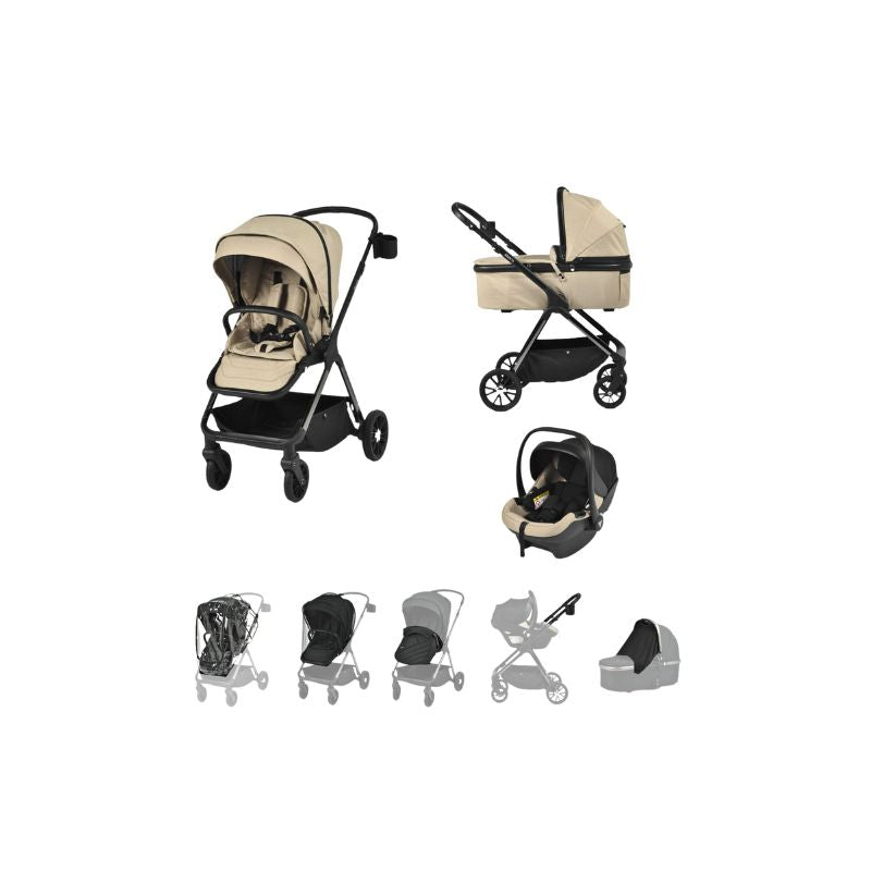 VIANO MATRIX 3 IN 1 TRAVEL SYSTEM - SAND