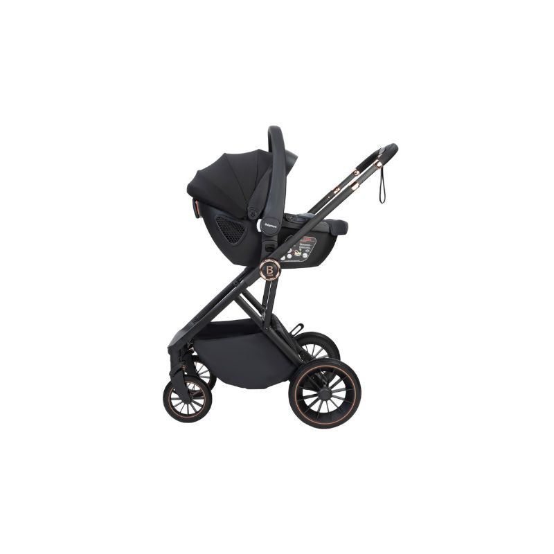Dark Slate Gray BABYMORE CHIA TRAVEL SYSTEM COCO WITH BASE - MIDNIGHT BLUE