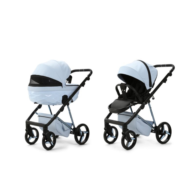 Mee-go Milano Quantum 2-in-1 Pram & Pushchair - Powder Blue