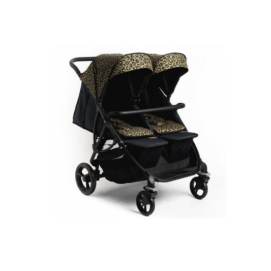 Roma Pram Gemini Double Stroller Bundle - Khaki - Prime Baby Gear