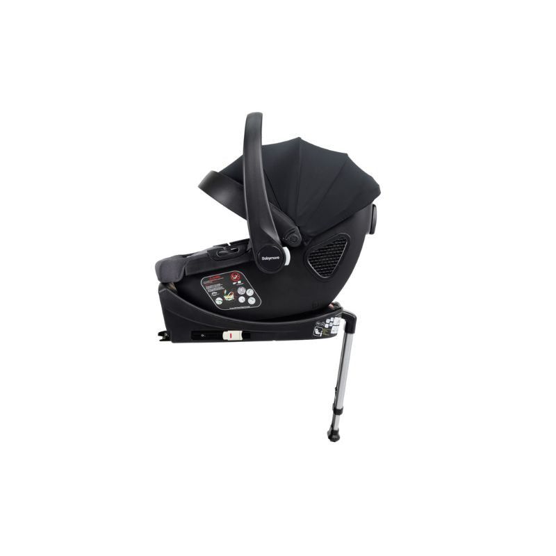 Dark Slate Gray BABYMORE CHIA TRAVEL SYSTEM COCO WITH BASE - MIDNIGHT BLUE