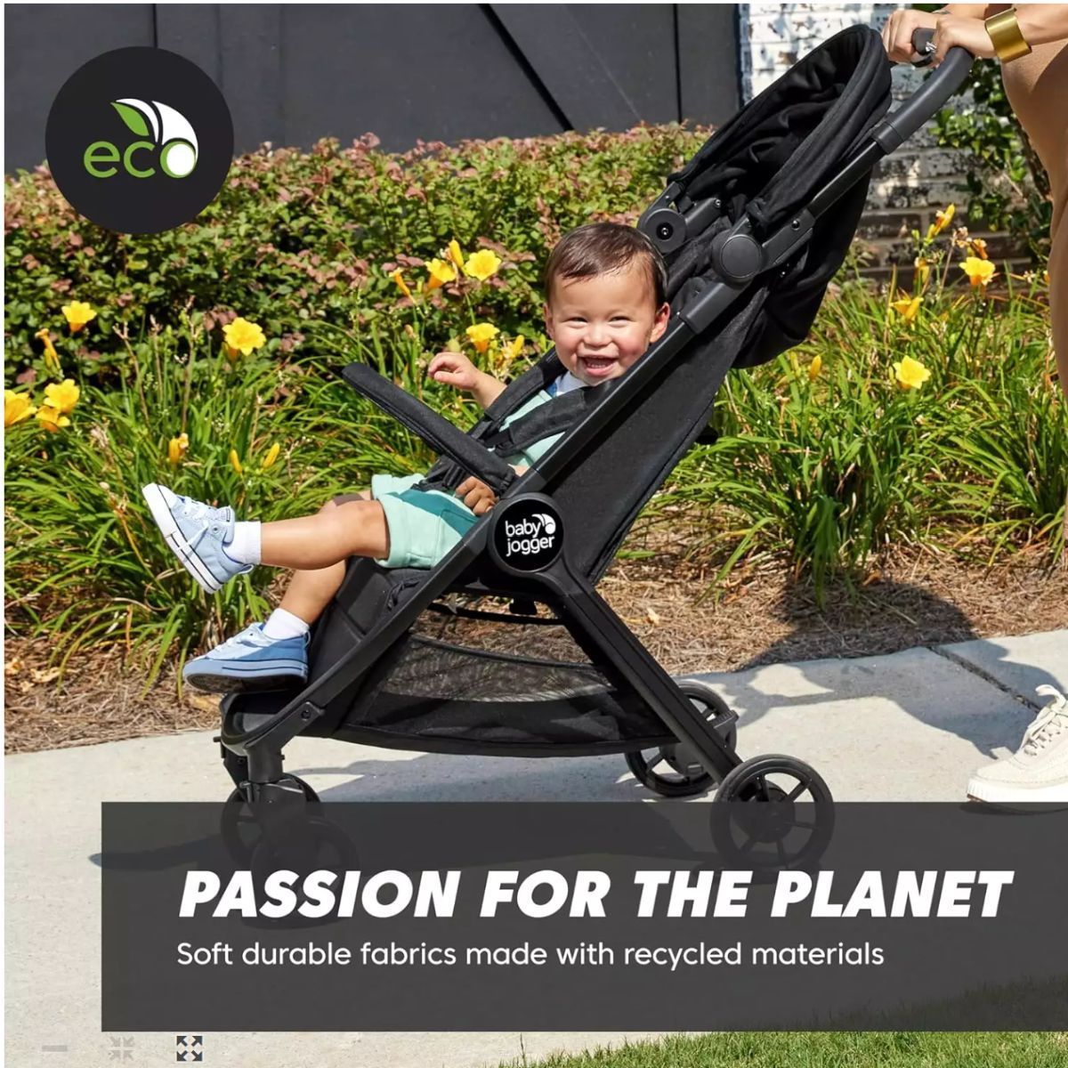 Baby Jogger City Tour 2 Stroller - Eco Collection in Eco Black