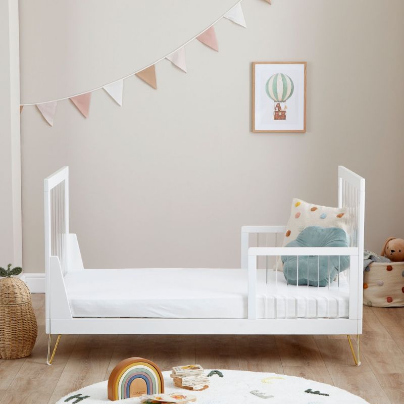 Babymore Kimi XL Cot Bed – Acrylic