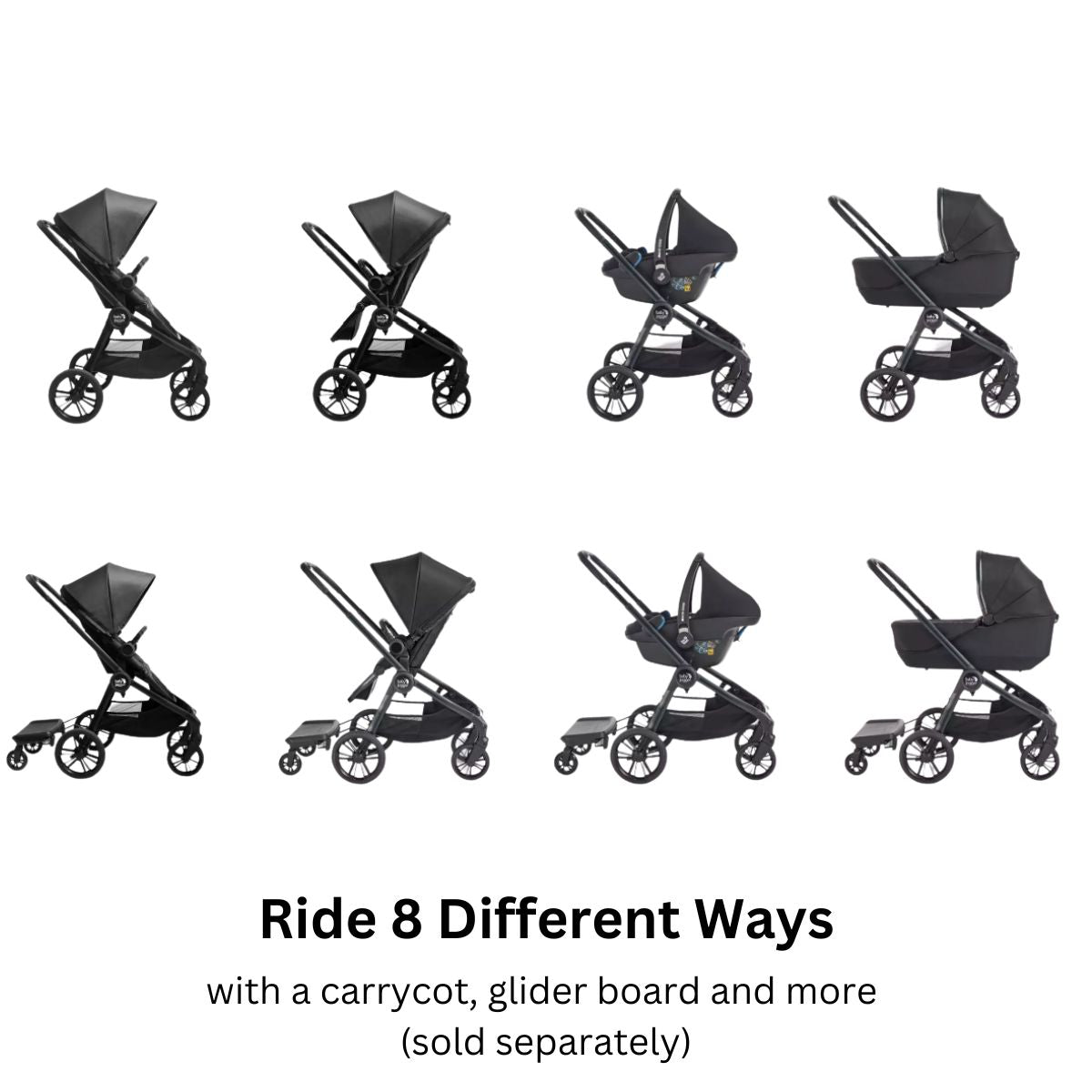 Baby Jogger City Sights - Rich Black