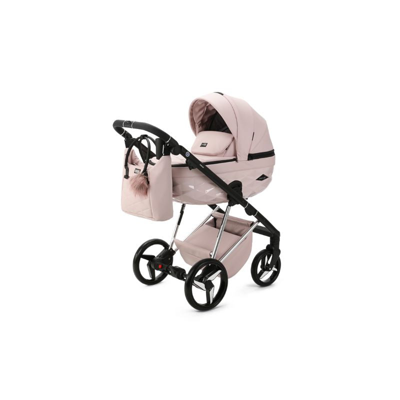 Mee-go Milano Quantum ALL-IN-ONE Travel System - Pretty in Pink