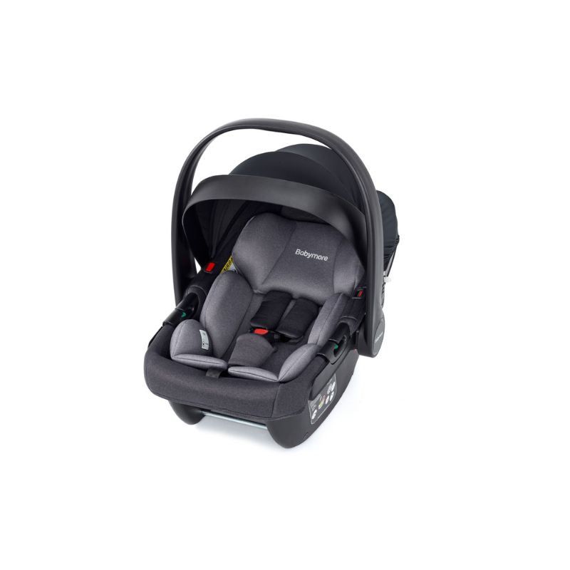 Dark Slate Gray BABYMORE CHIA TRAVEL SYSTEM COCO WITH BASE - PEARL GREY