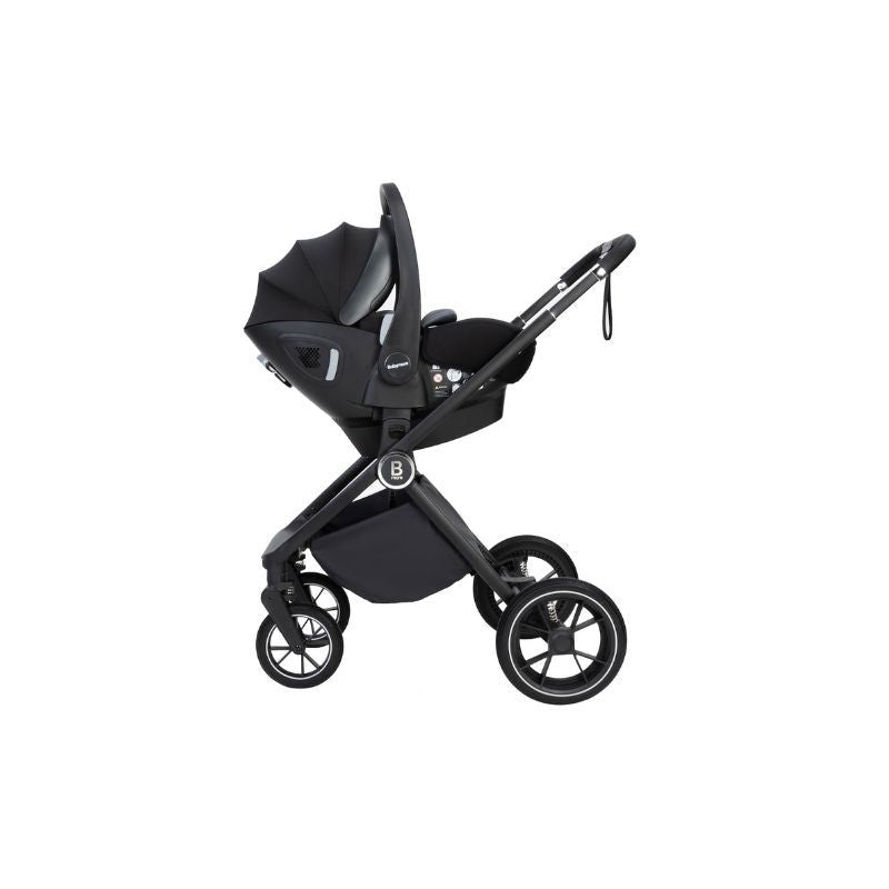 BABYMORE KAI TRAVEL SYSTEM PECAN WITH BASE - FOREST GREY