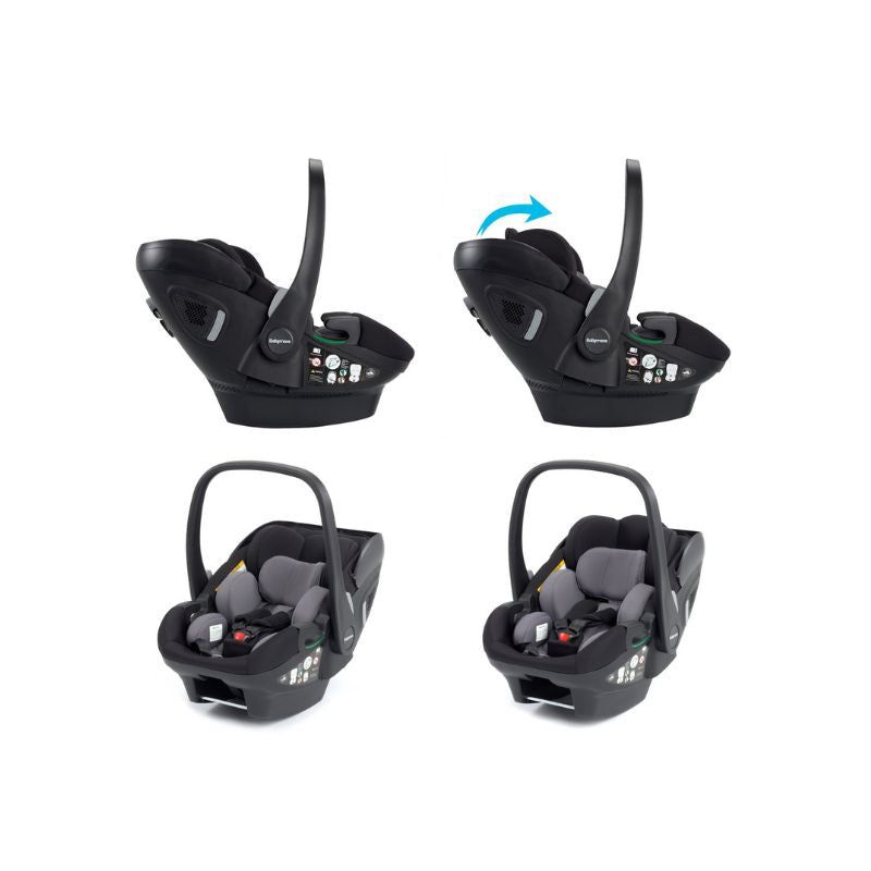 BABYMORE KAI TRAVEL SYSTEM PECAN WITH BASE - SANDSTONE