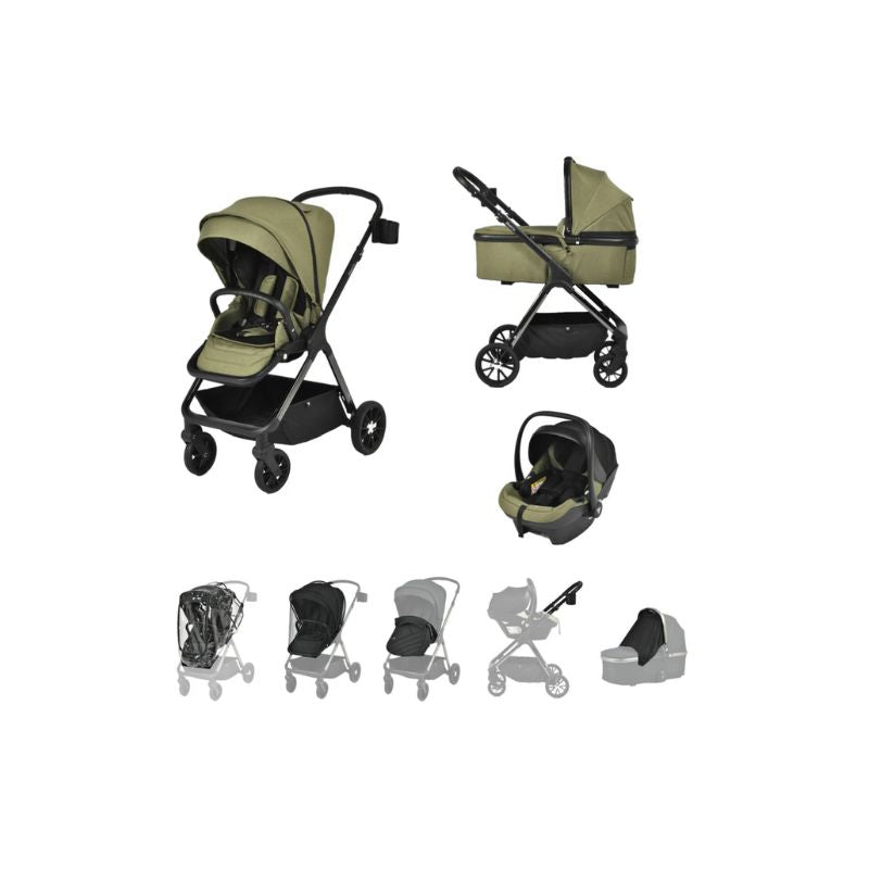 Viano Matrix 3 in 1 Travel System - Sage