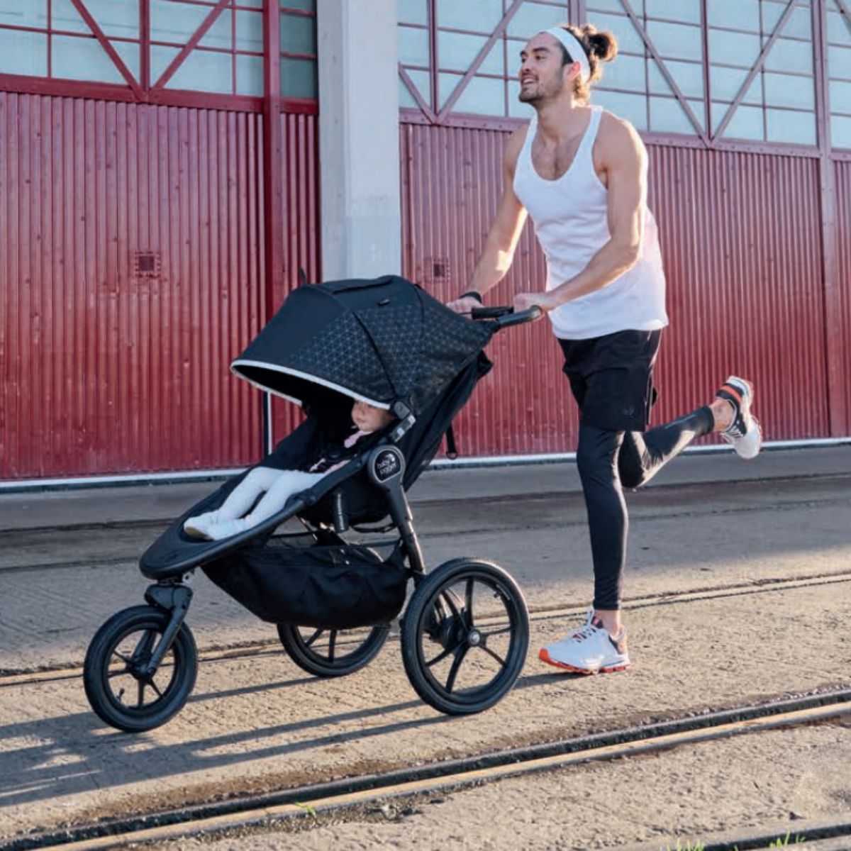 Baby Jogger Summit X3 Jogging Stroller - Midnight Black