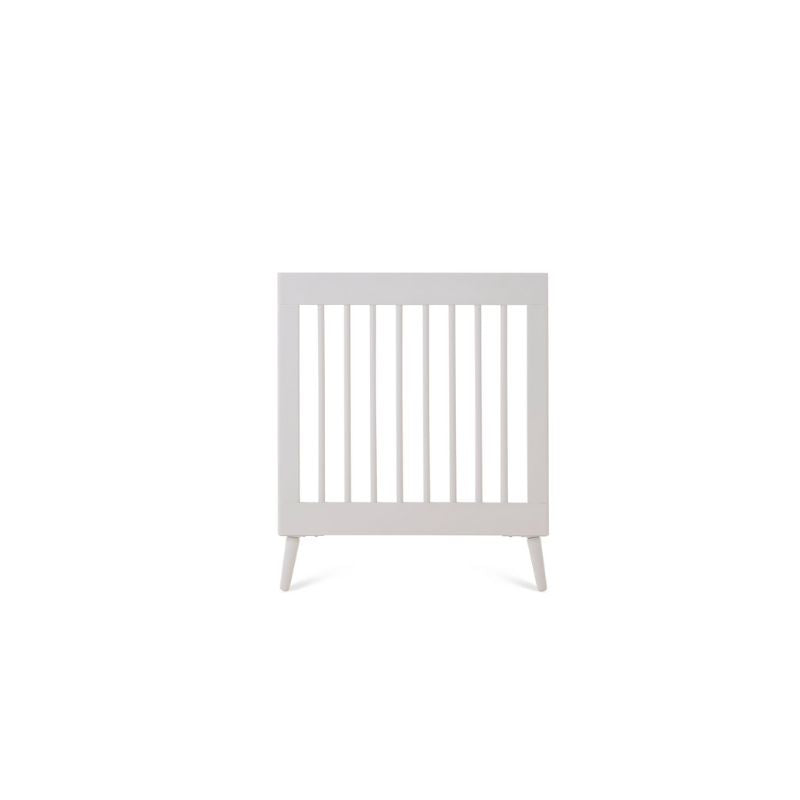 Light Gray OBABY MAYA COT BED - NORDIC WHITE