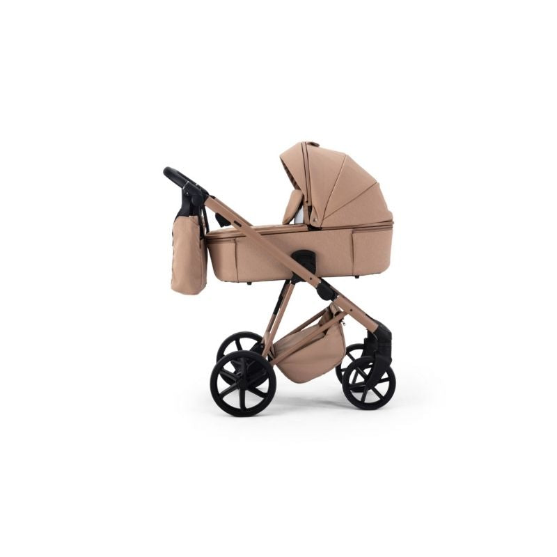 Mee-go Milano Natura All in One Travel System + Isofix Base - Camel