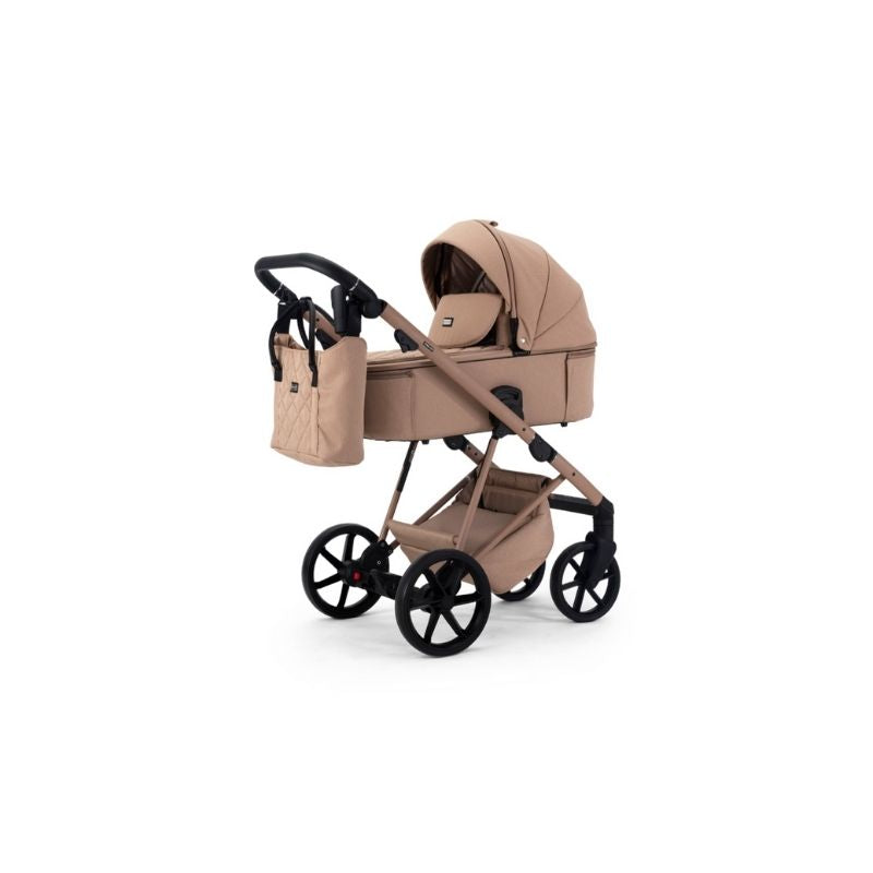 Mee-go Milano Natura All in One Travel System + Isofix Base - Camel