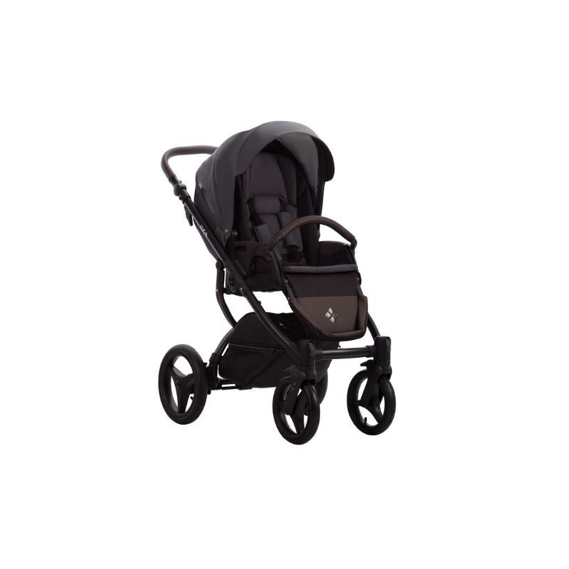 Black BEBETTO LUCA ROYAL 2 in 1 PRAM & PUSHCHAIR, PRO 33 BLACK