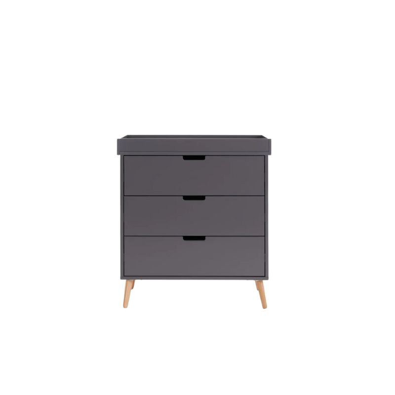 OBaby Maya Changing Unit - Slate + Natural