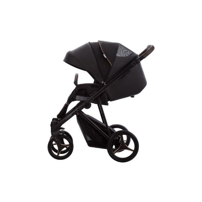 Black BEBETTO FLAVIO ROYAL PRO 2 in 1 PRAM & PUSHCHAIR - BLACK 06