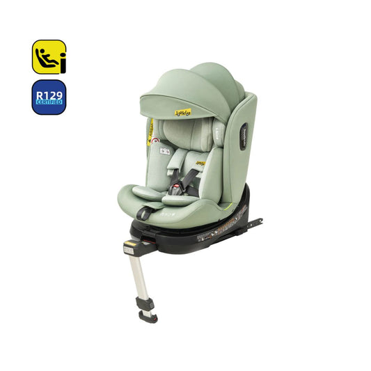 Jovikids Ranger 360° Swivel Convertible i-Size Car Seat 40-150cm – From Birth to 12 Years - Green